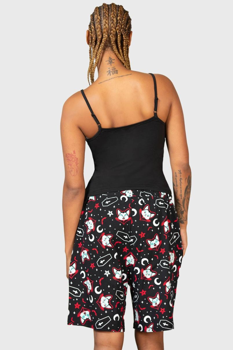Women Chill Out | Killstar Lil Vampurr Long Shorts