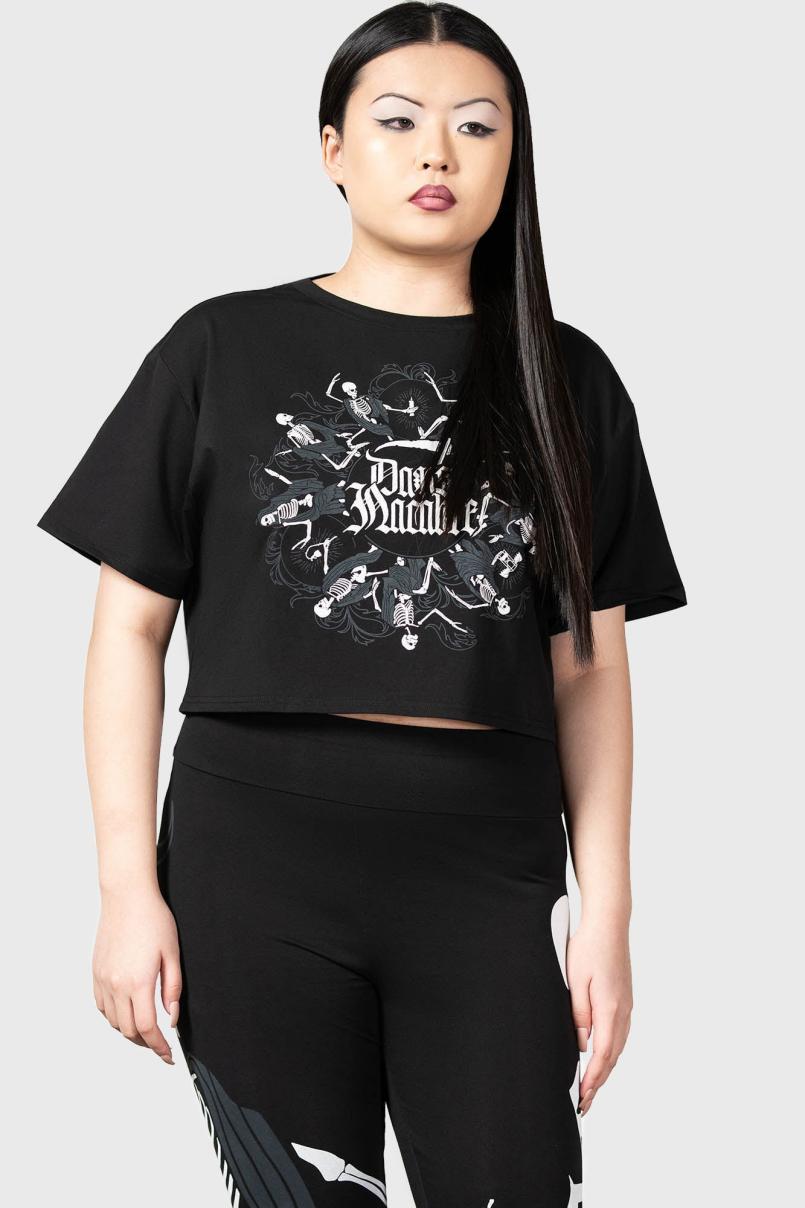 Women Crop | Killstar Danse Macabre Crop Top