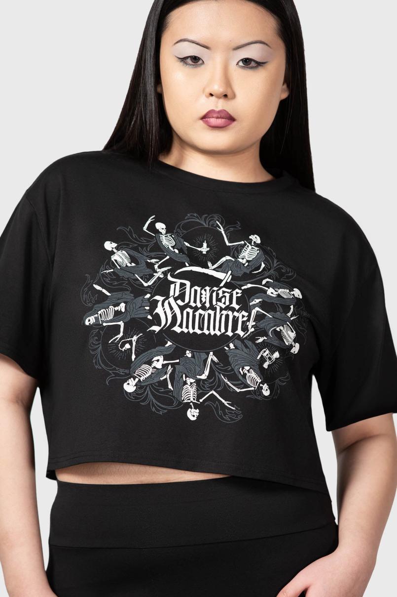Women Crop | Killstar Danse Macabre Crop Top