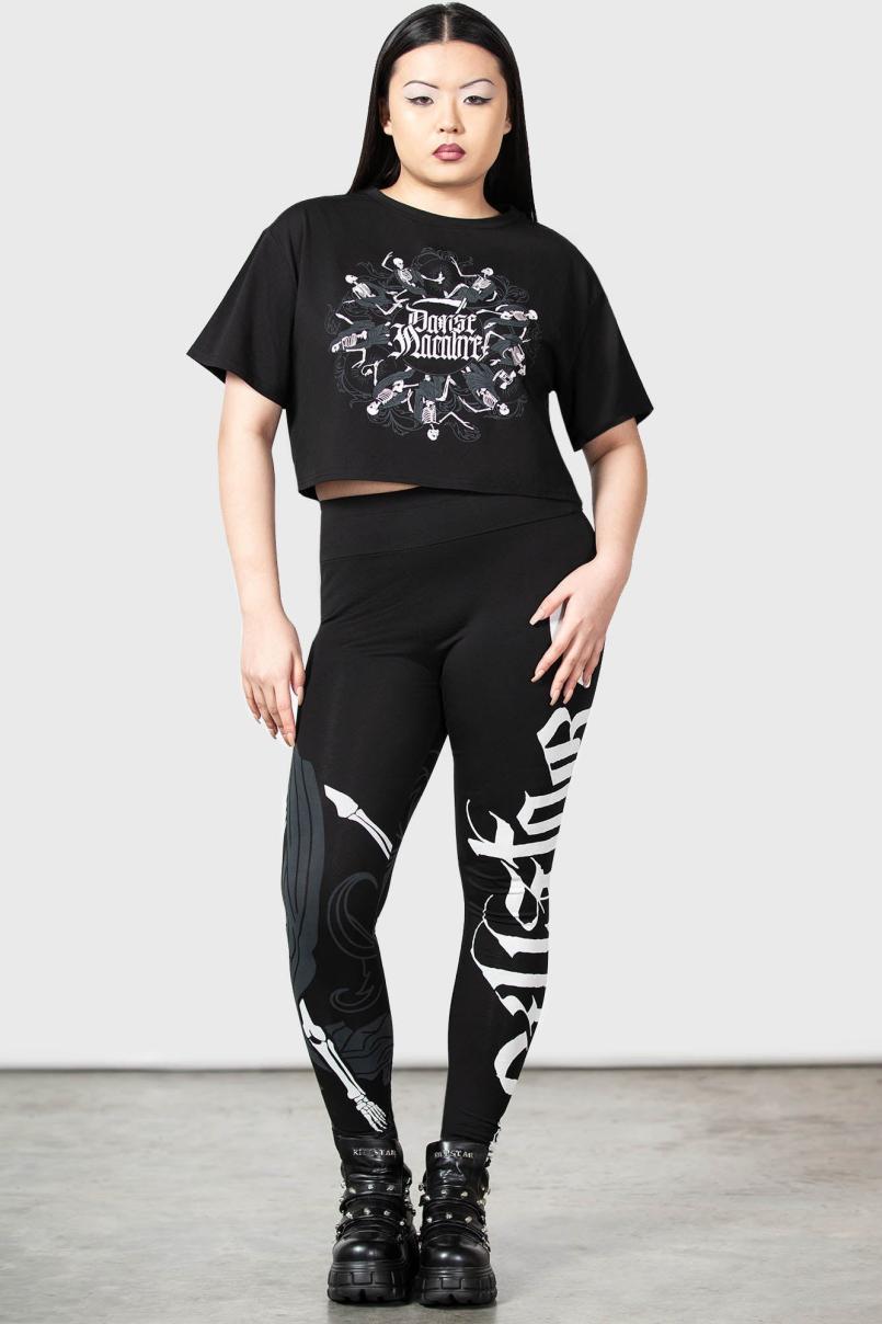 Women Crop | Killstar Danse Macabre Crop Top