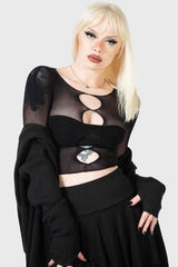 Women Crop | Killstar Ending Promise Top