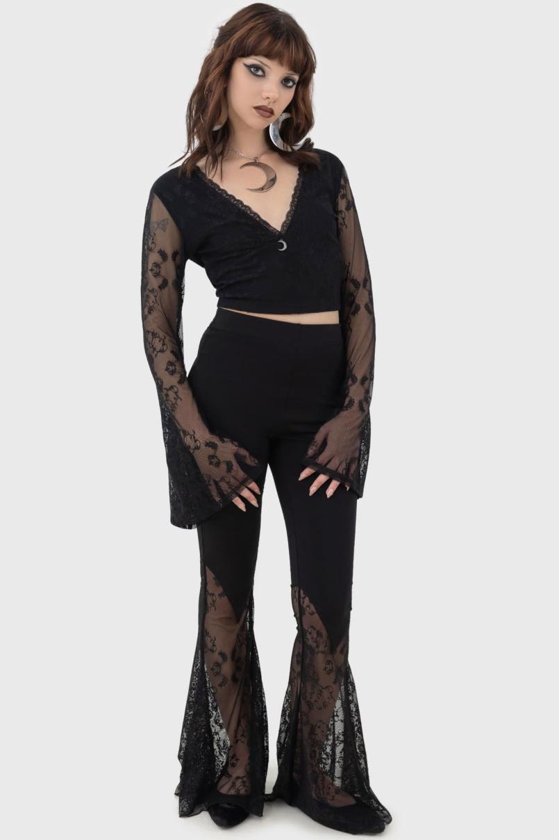 Women Crop | Killstar Serphent Top