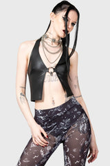 Women Crop | Killstar Sheenah Halter Top