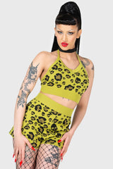 Women Crop | Killstar Skulleo Halter Top