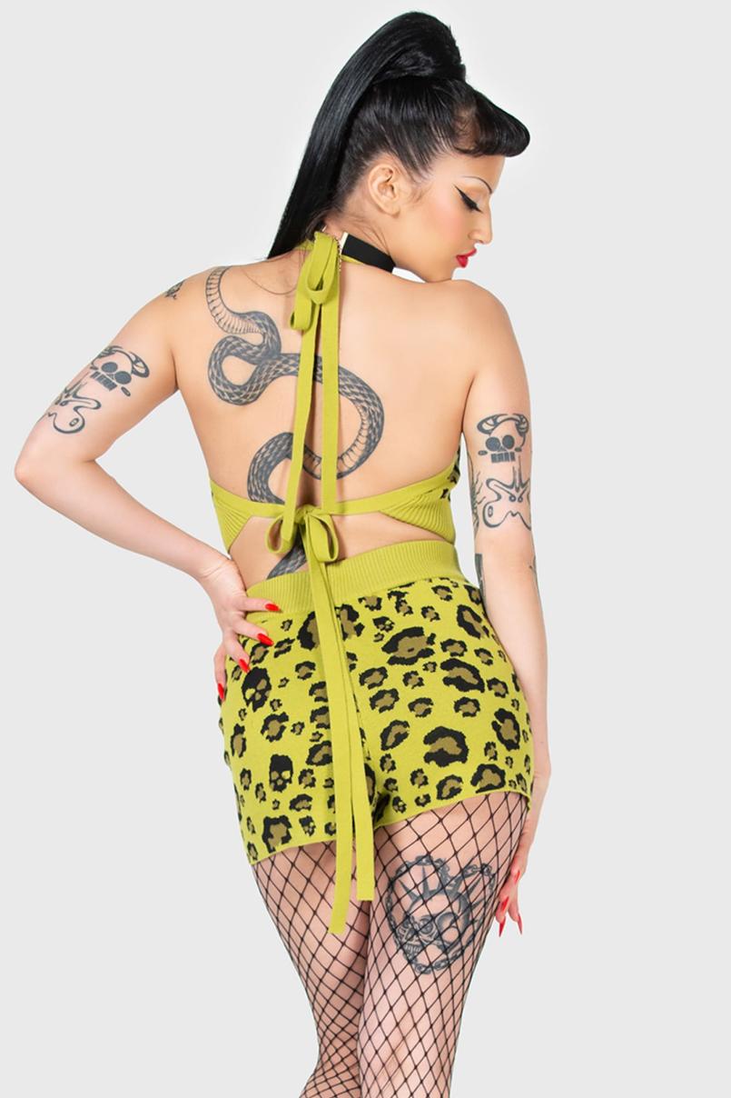 Women Crop | Killstar Skulleo Halter Top