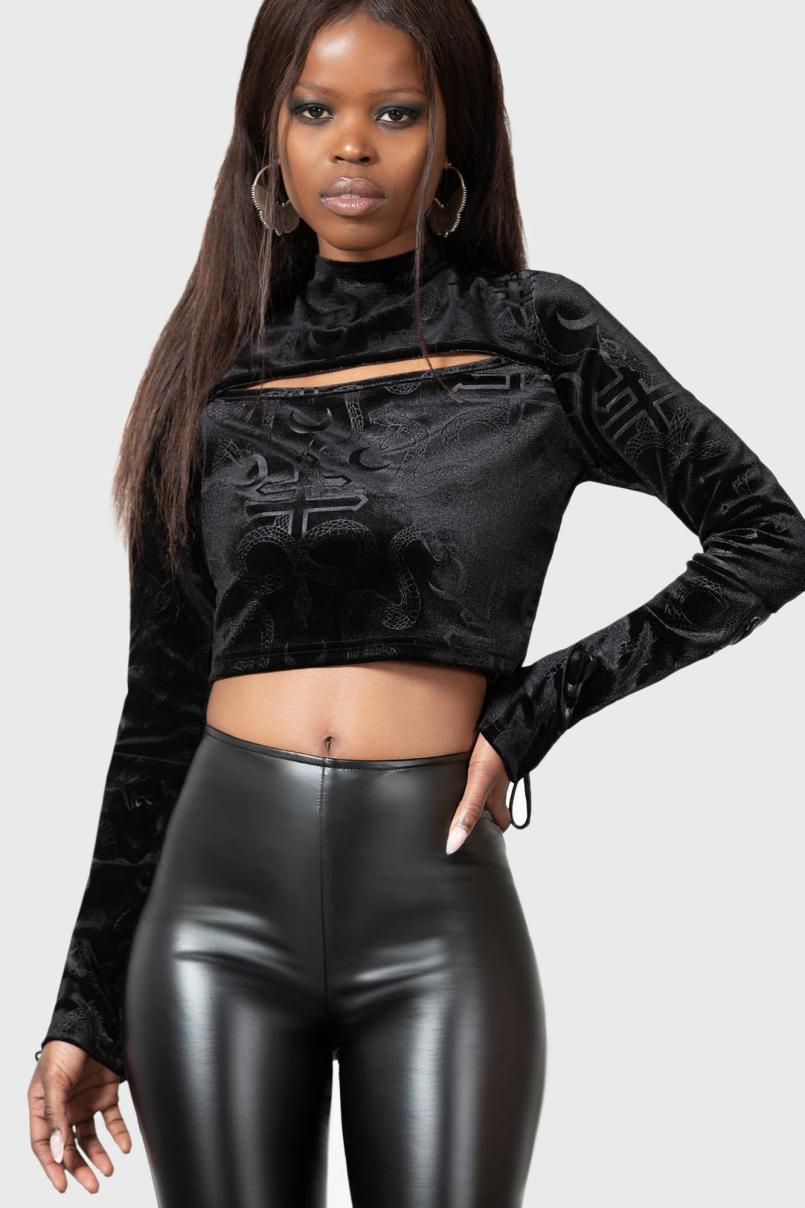 Women Crop | Killstar Vanquished Top