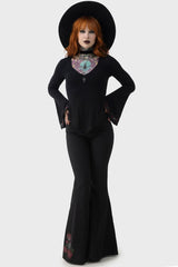 Women Flares | Killstar Blood Rose Flares