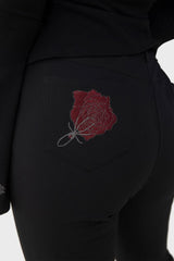 Women Flares | Killstar Blood Rose Flares