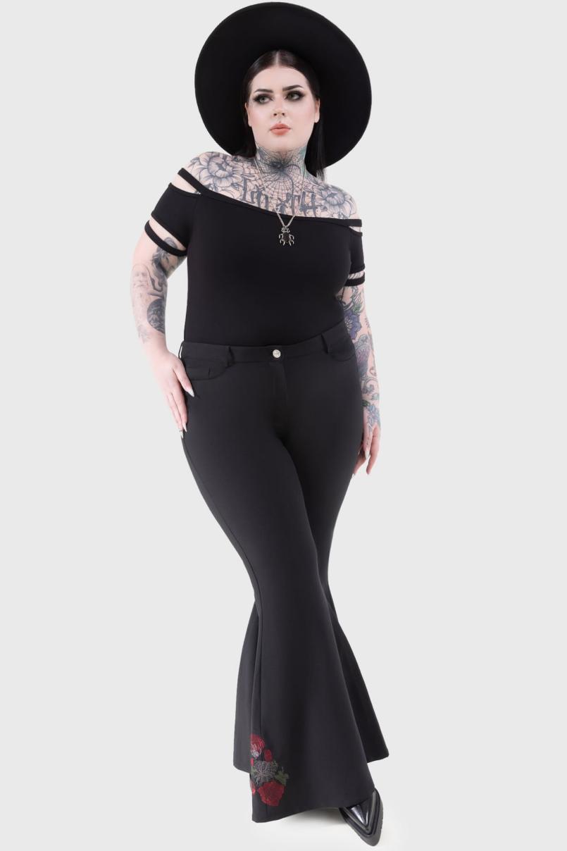 Women Flares | Killstar Blood Rose Flares