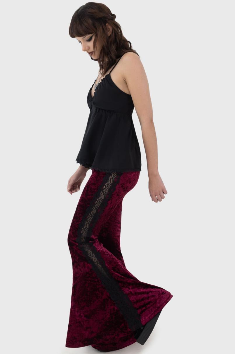 Women Flares | Killstar Laced Death Flares