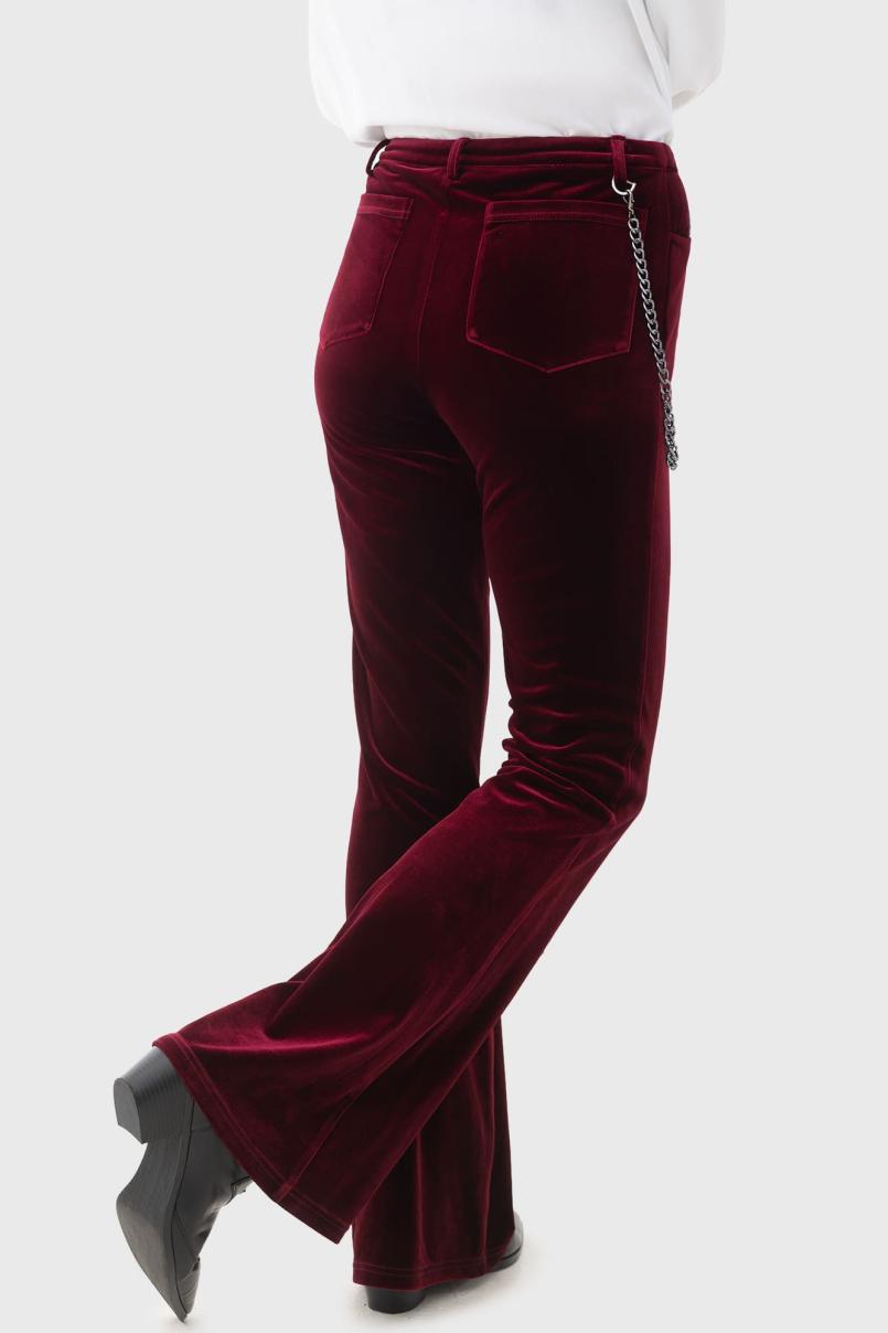 Women Flares | Killstar Recently Deceased Velvet Flares