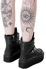 Women Flats &amp; Trainers | Killstar Keiko Kitty High Tops [B]