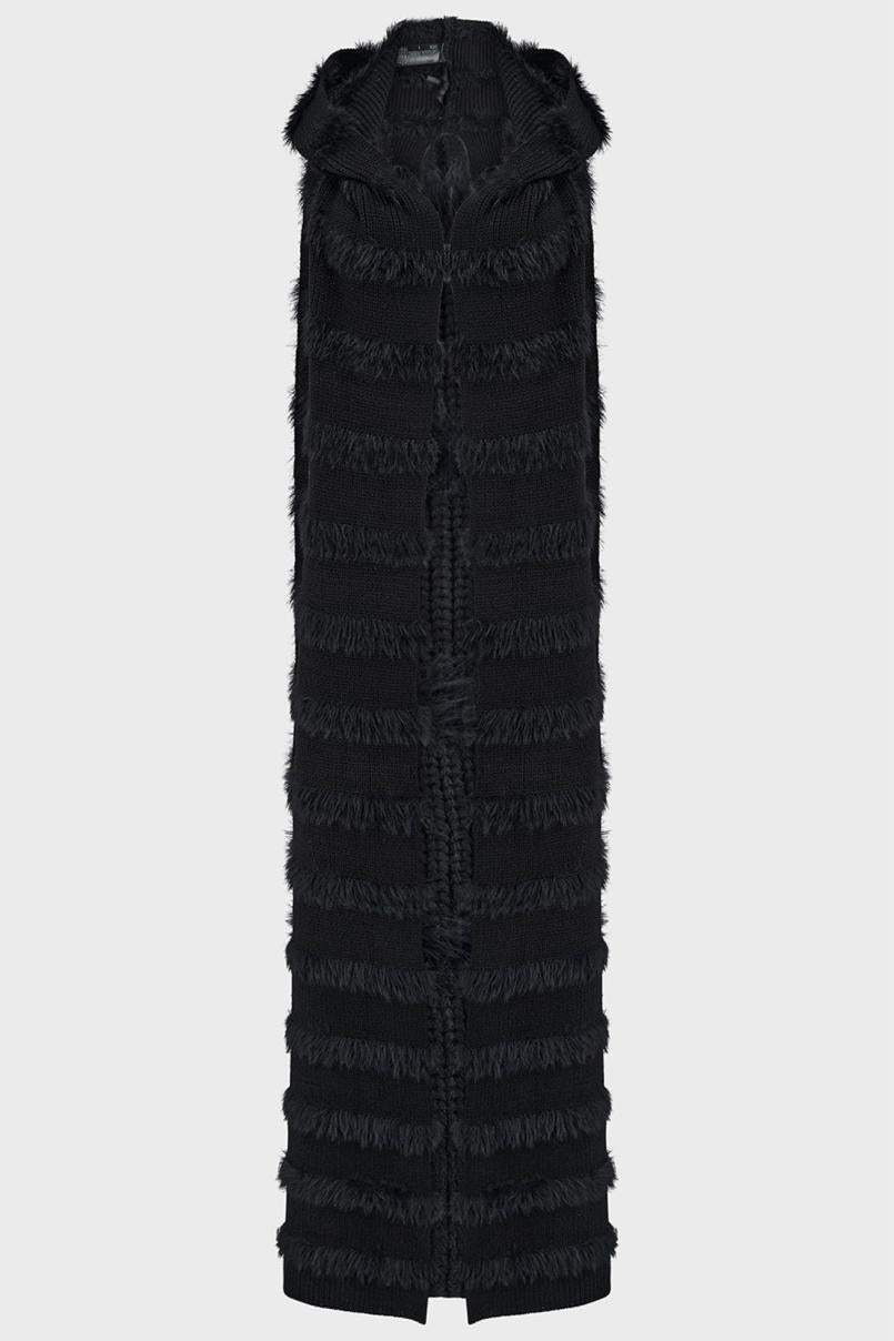 Women Gloves &amp; Scarves | Killstar Striped Night Hooded Scarf