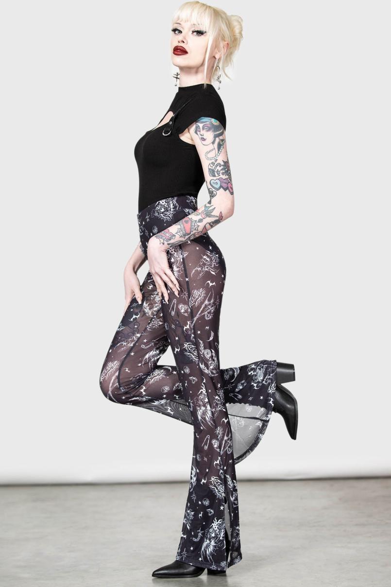 Women Going Out | Killstar Dazed Skull Flares