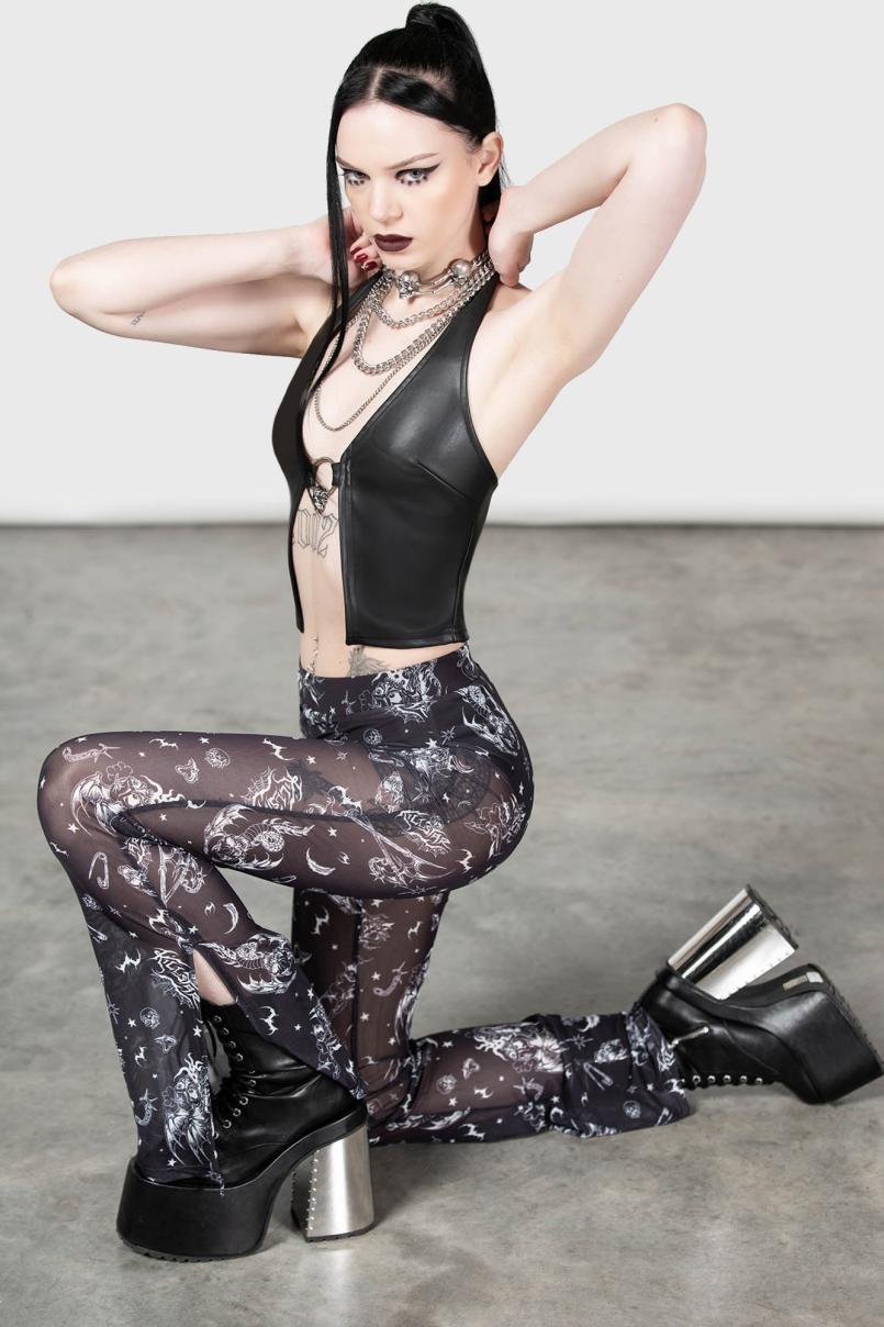 Women Going Out | Killstar Dazed Skull Flares