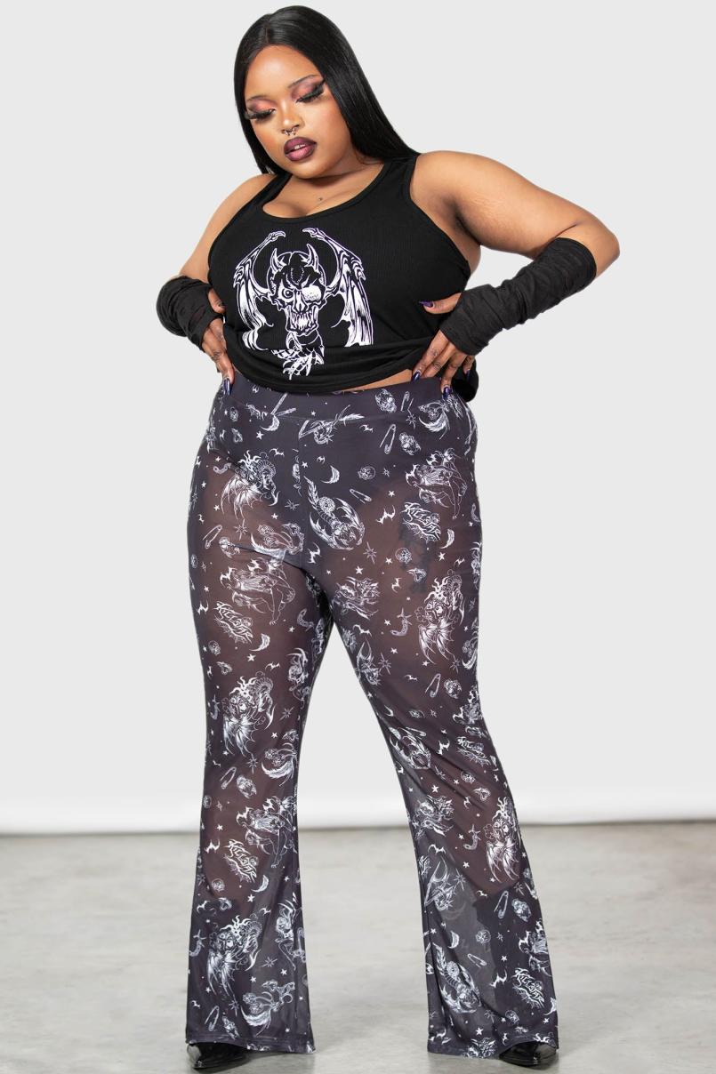 Women Going Out | Killstar Dazed Skull Flares