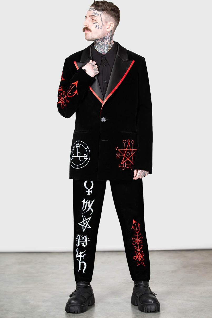 Women Going Out | Killstar Enthroned Suit Trousers