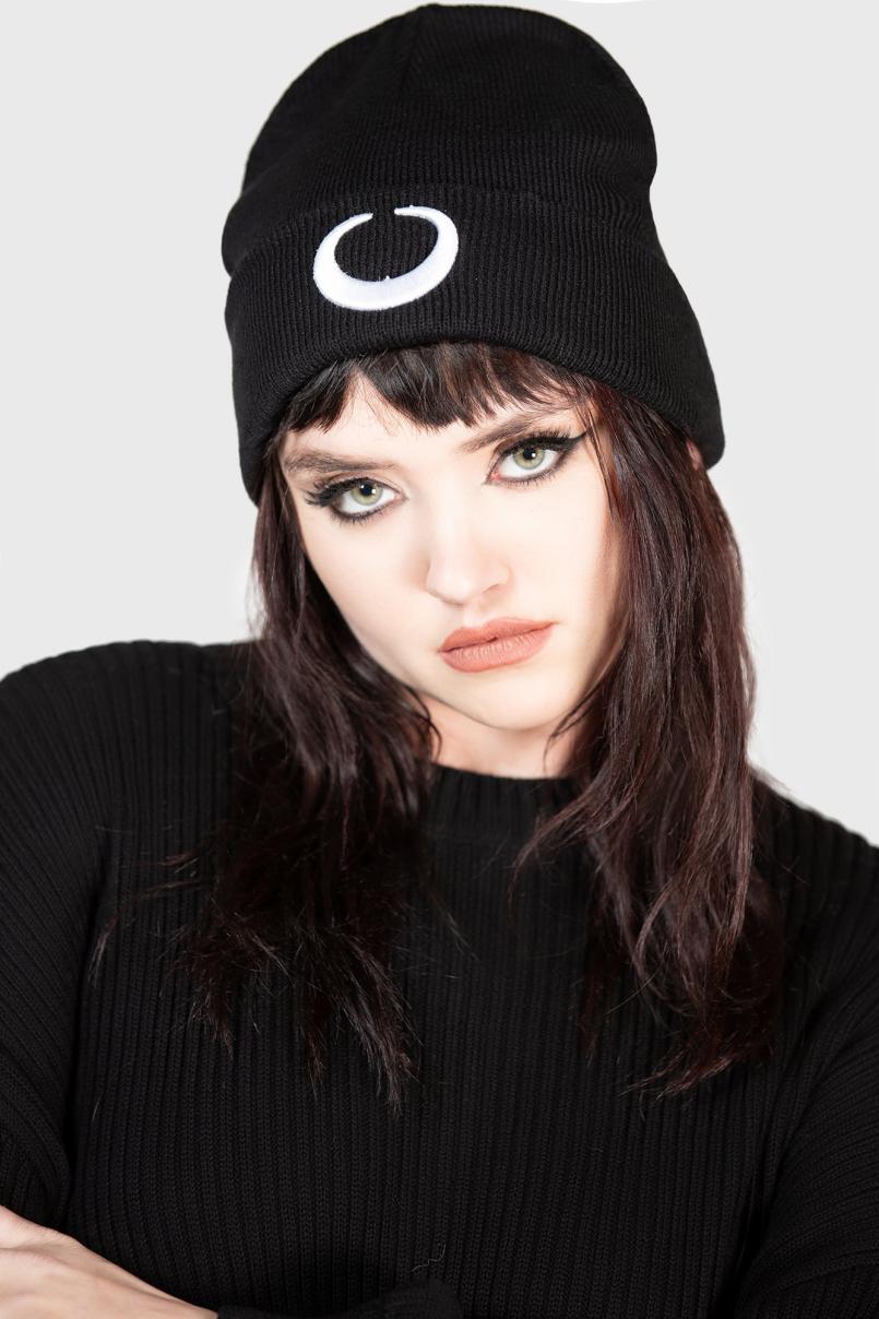 Women Hats &amp; Headbands | Killstar Luna Beanie [B]