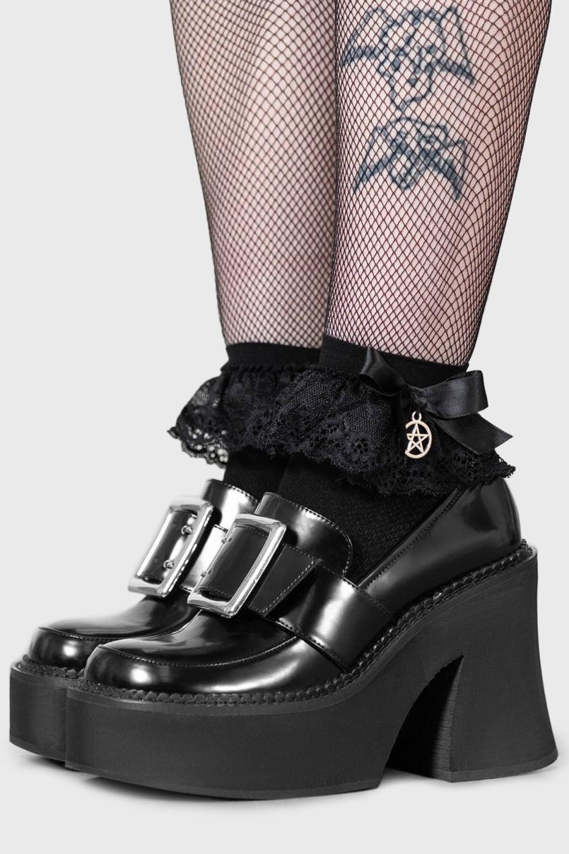 Women Heels | Killstar Fright Club Loafer