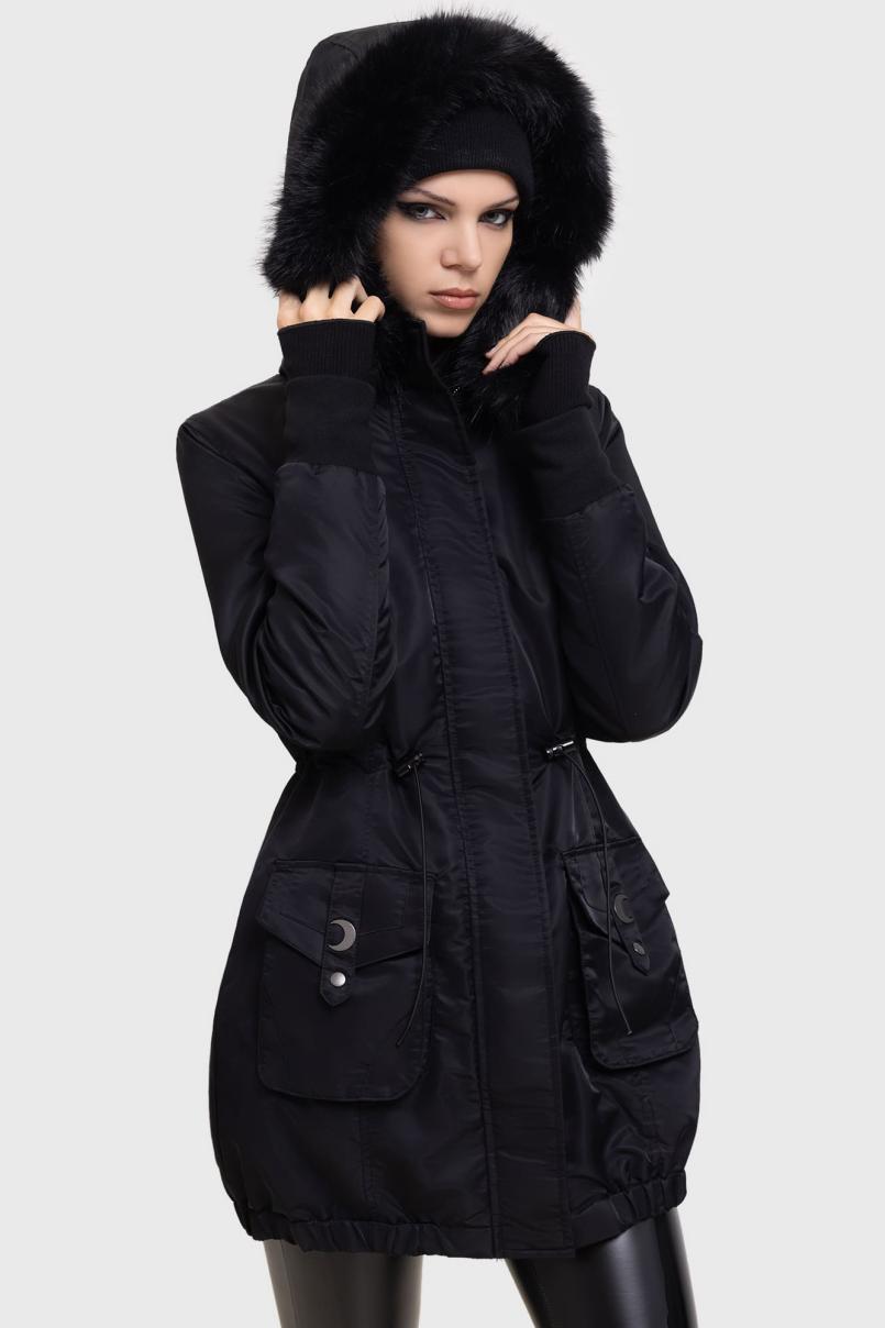 Women Jackets &amp; Coats | Killstar Lunar Eclipse Parka Jacket