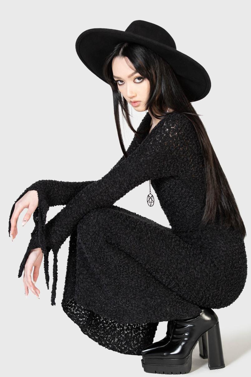 Women Knitted | Killstar Nettles Maxi Dress