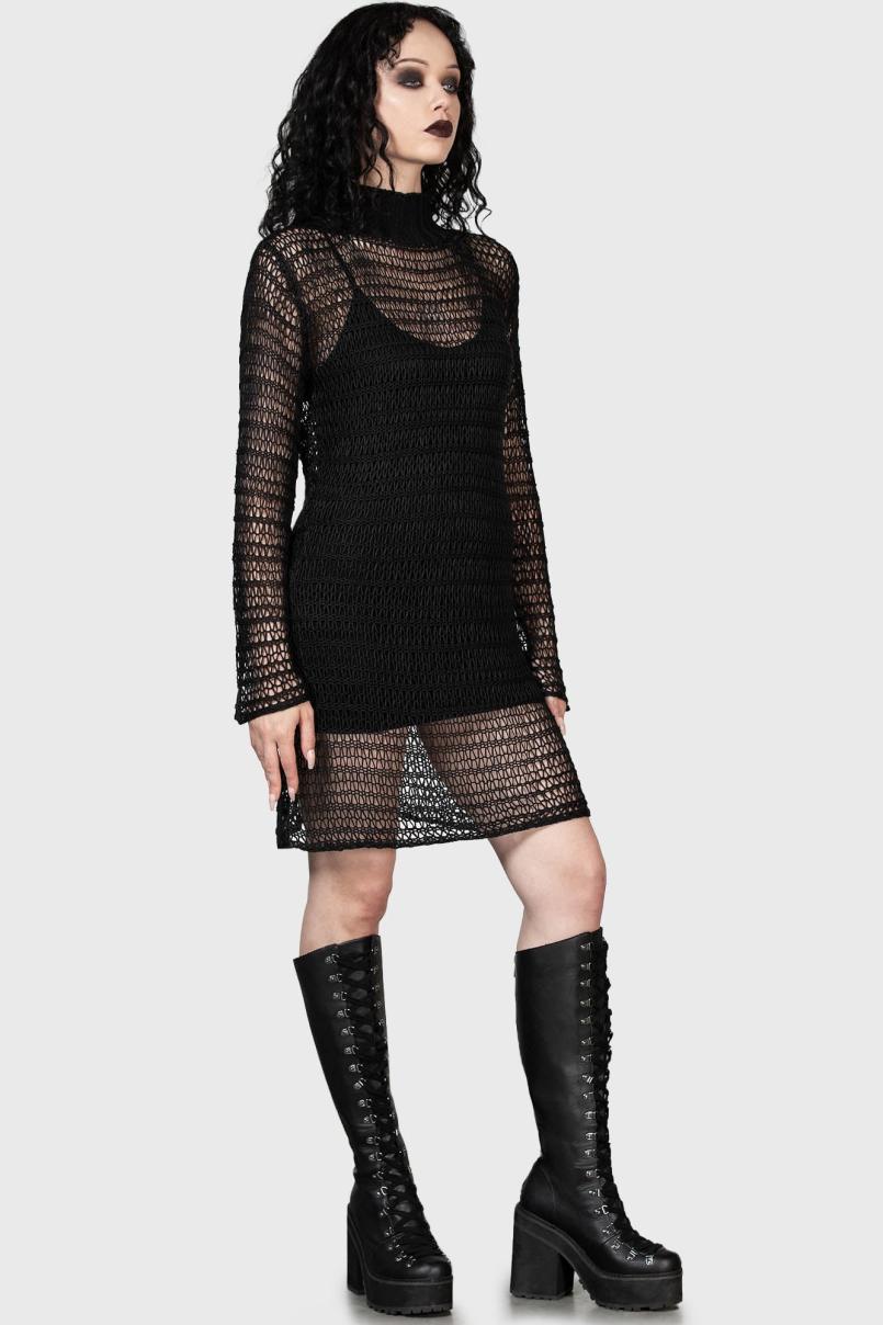 Women Knitted | Killstar Rebecca's Rage Knit Dress