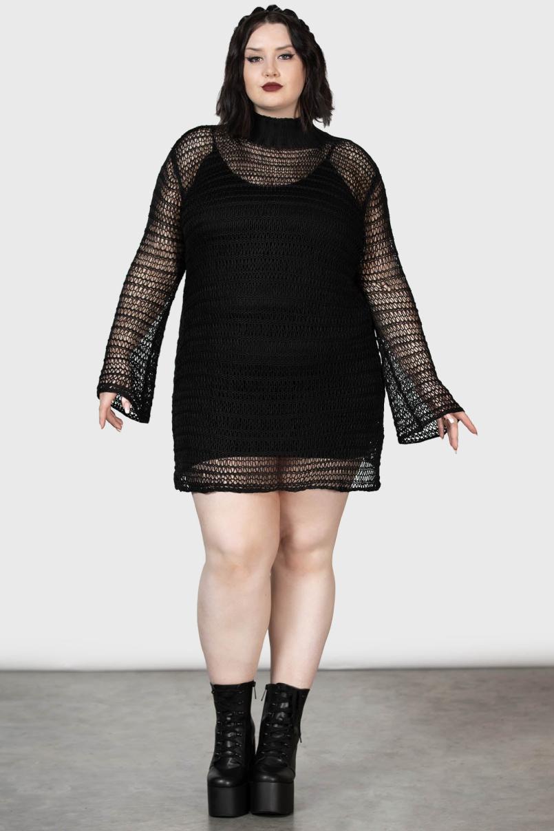 Women Knitted | Killstar Rebecca's Rage Knit Dress