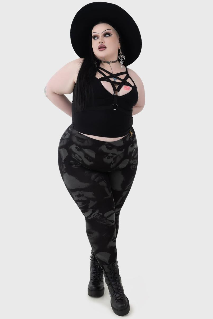 Women Leggings | Killstar Eat Your Heart Out Leggings