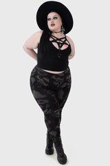 Women Leggings | Killstar Eat Your Heart Out Leggings