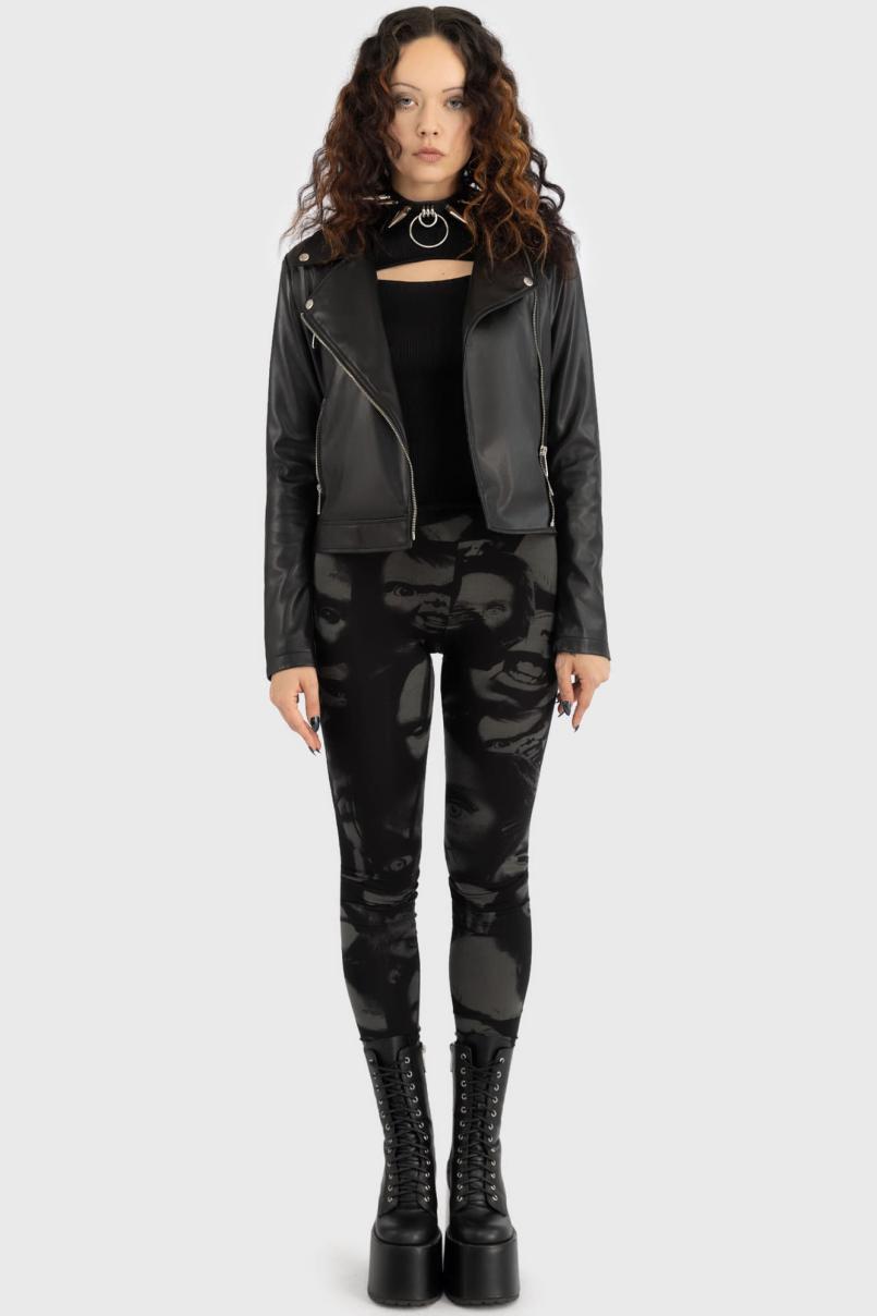 Women Leggings | Killstar Eat Your Heart Out Leggings