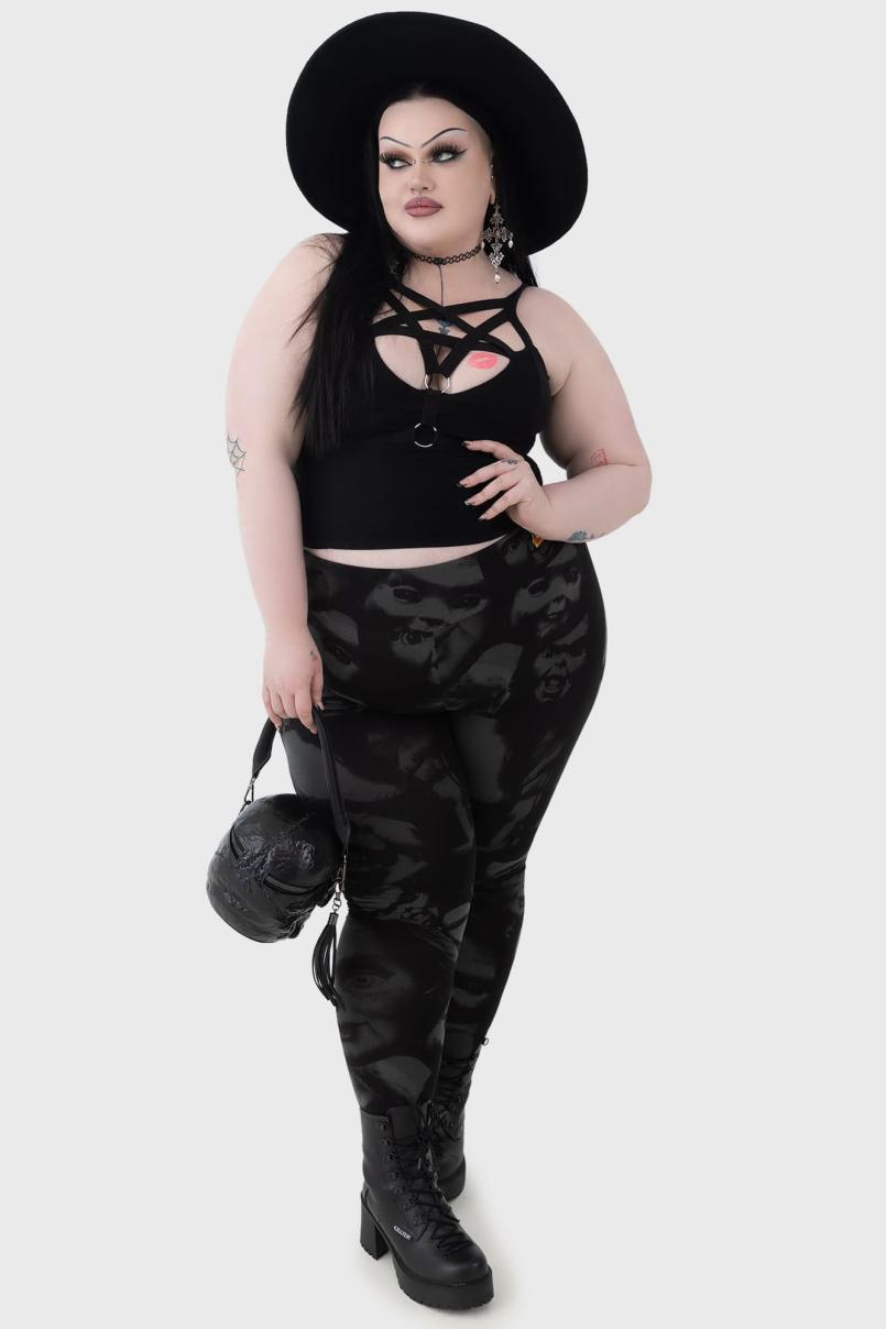 Women Leggings | Killstar Eat Your Heart Out Leggings