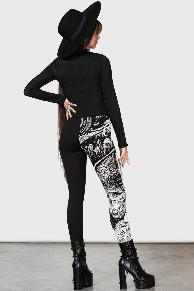Women Leggings | Killstar Horned God Leggings