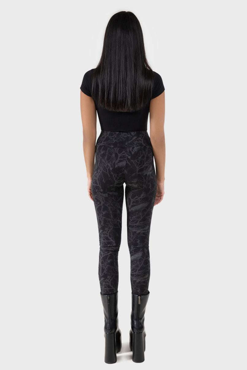Women Leggings | Killstar Raven Mistress Leggings