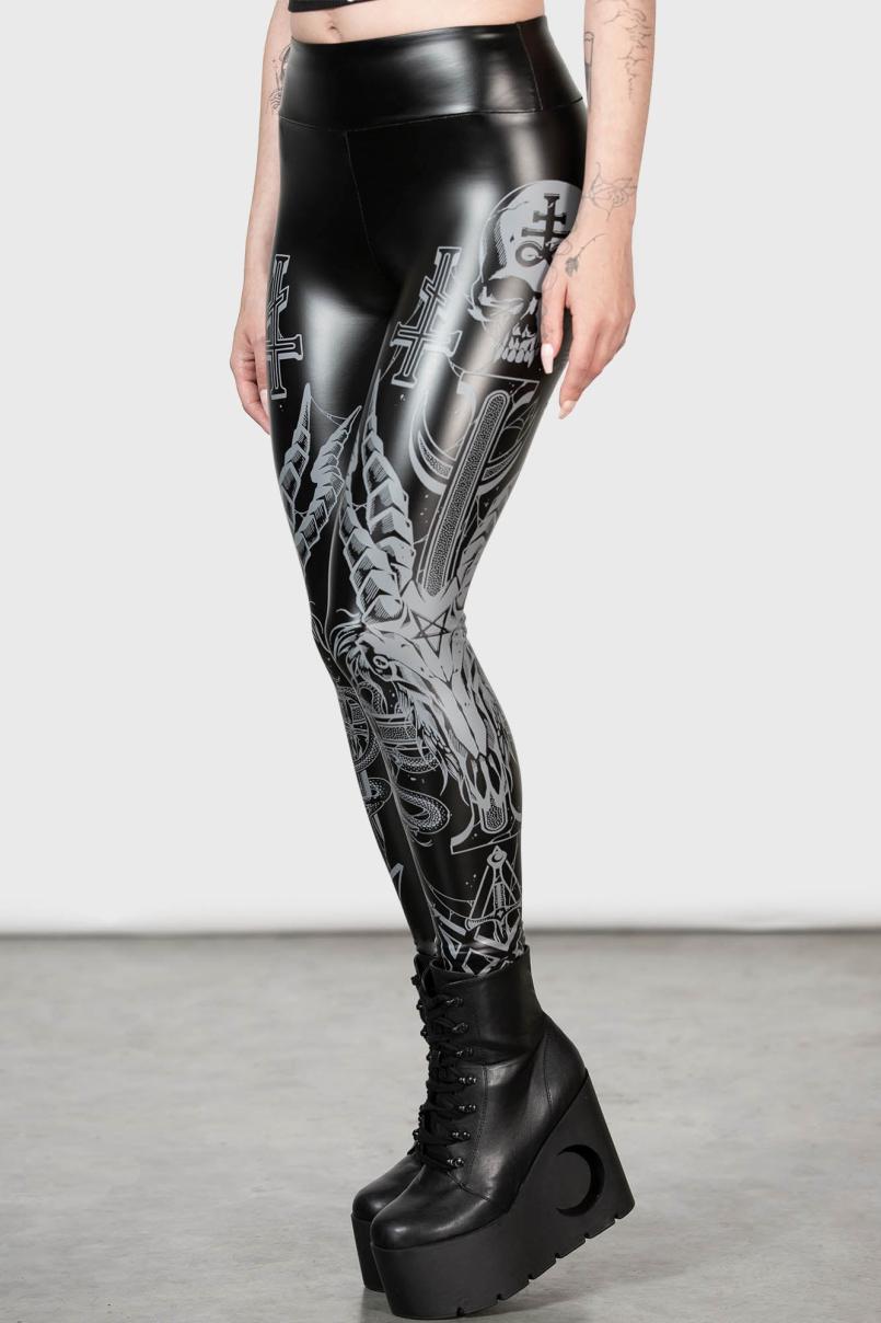 Women Leggings | Killstar Screech Owl Leggings