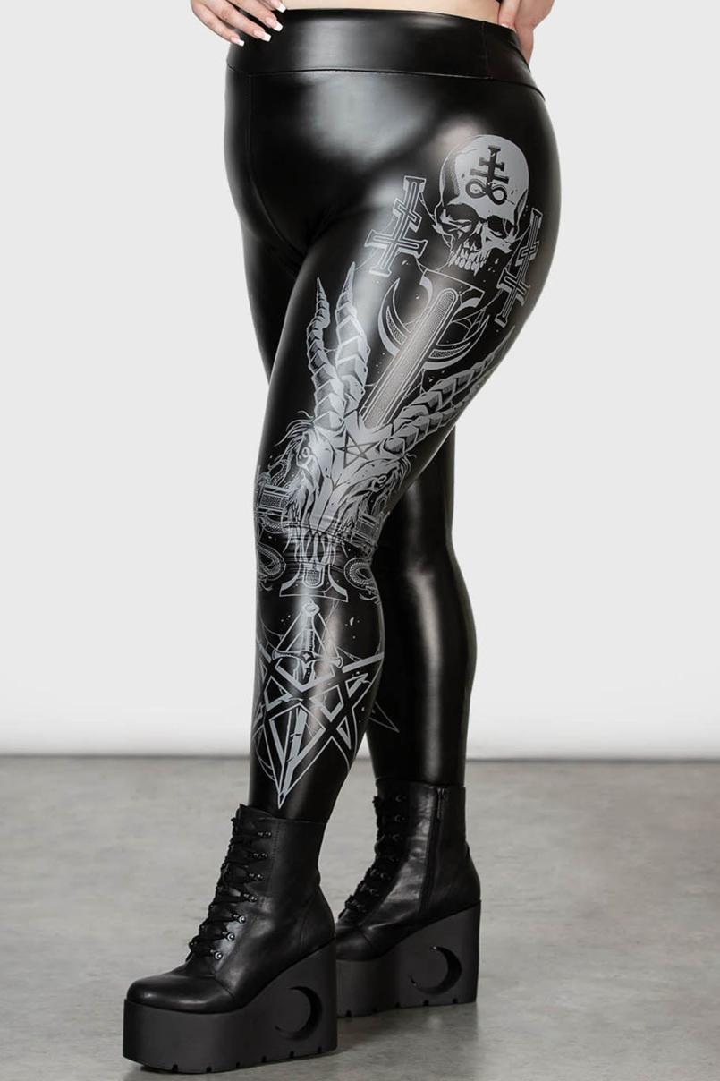 Women Leggings | Killstar Screech Owl Leggings