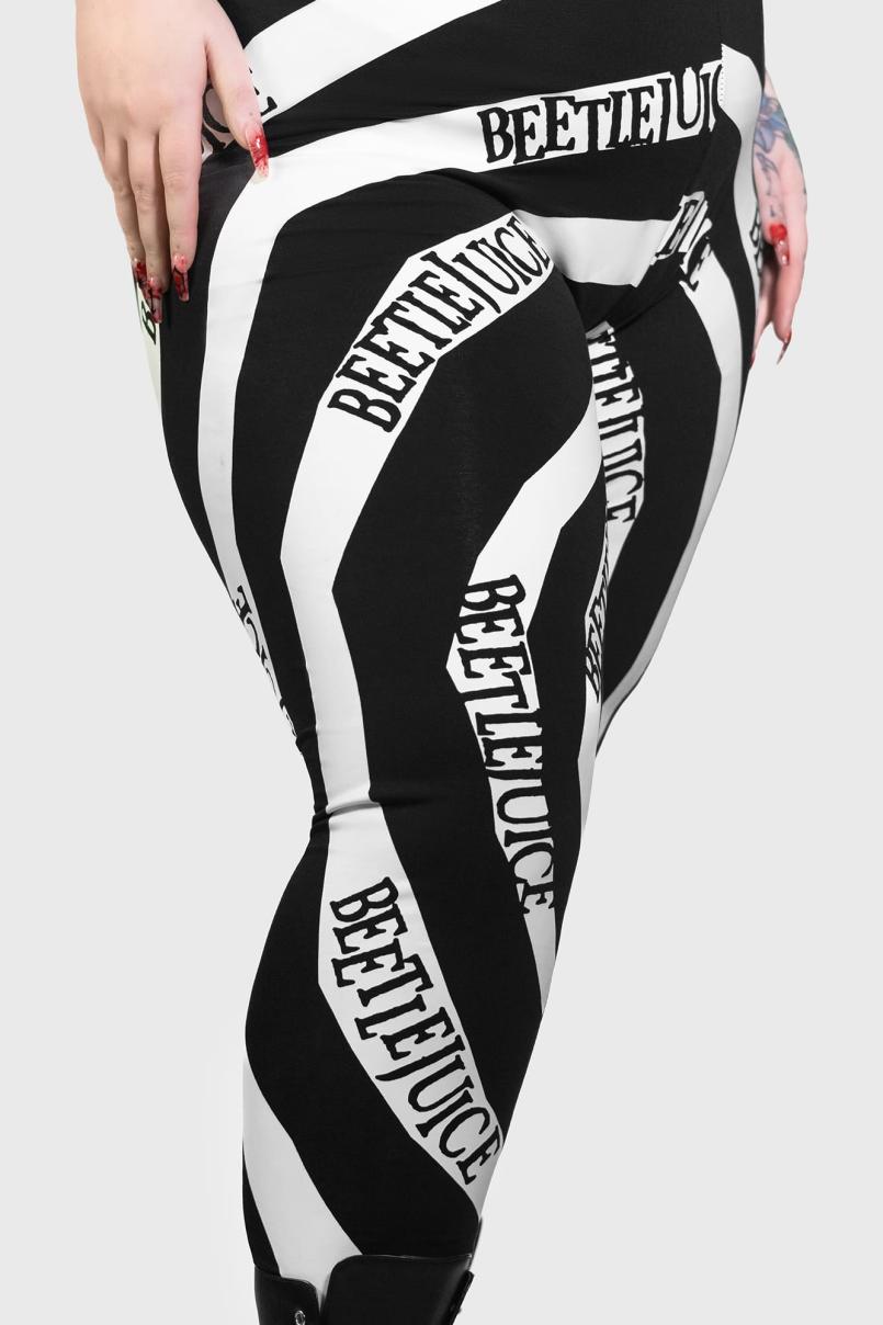 Women Leggings | Killstar Vertigo Spiral Leggings
