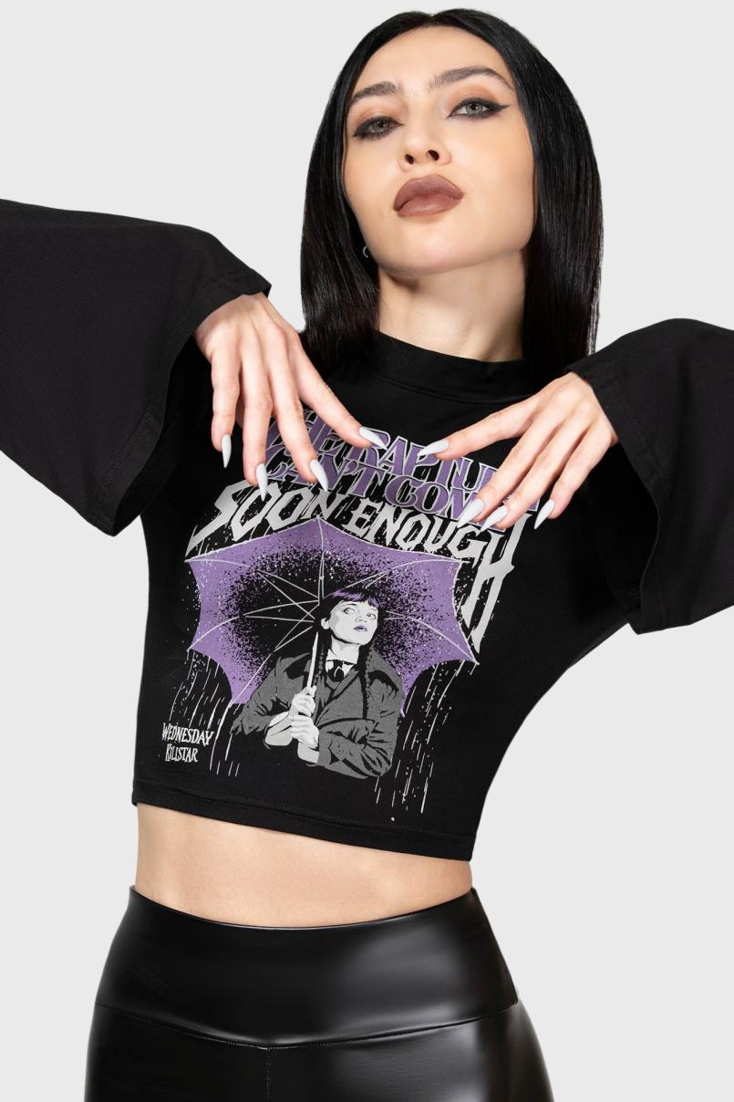 Women Long Sleeves | Killstar Be Strange Long Sleeve Top