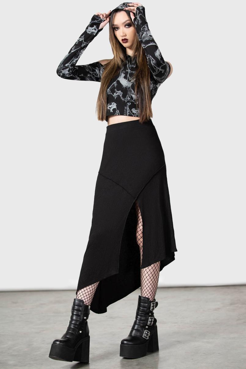 Women Long Sleeves | Killstar Catacombs Creatures Hooded Top