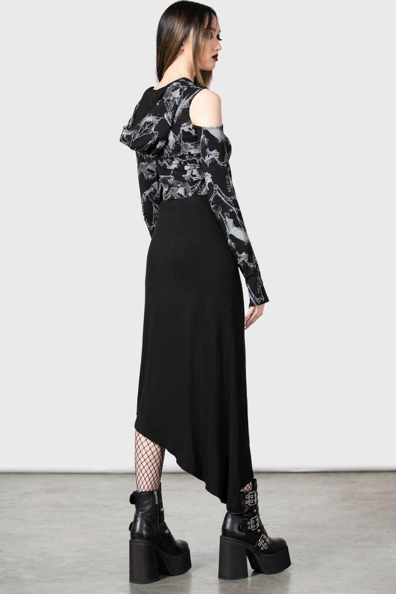 Women Long Sleeves | Killstar Catacombs Creatures Hooded Top