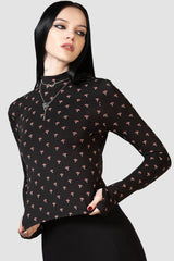 Women Long Sleeves | Killstar Dapperling Long Sleeve Top