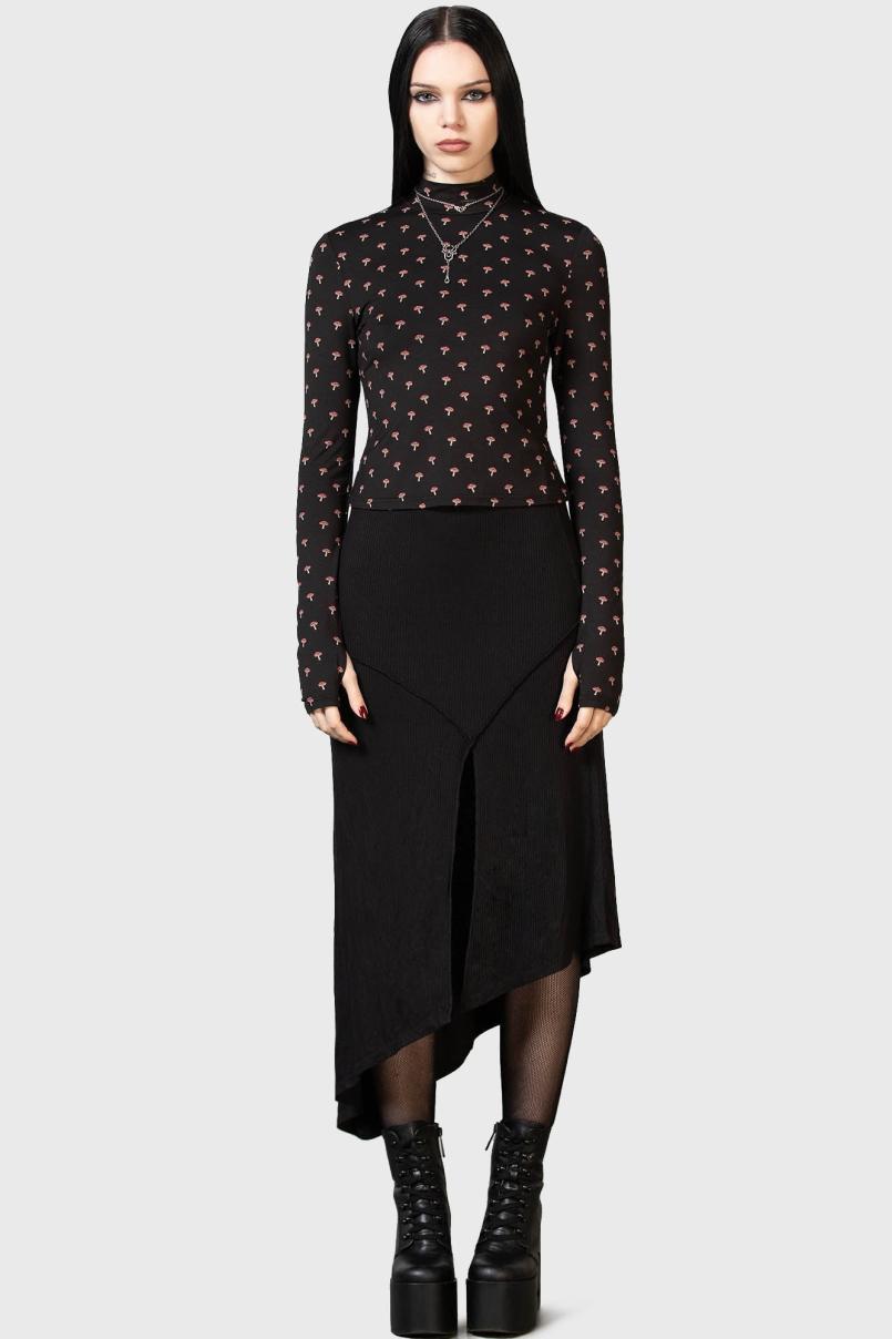 Women Long Sleeves | Killstar Dapperling Long Sleeve Top