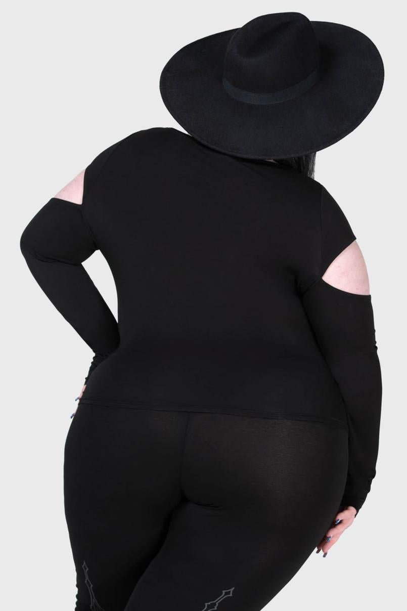 Women Long Sleeves | Killstar Devote Thee Top