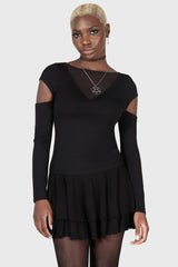 Women Long Sleeves | Killstar Devote Thee Top