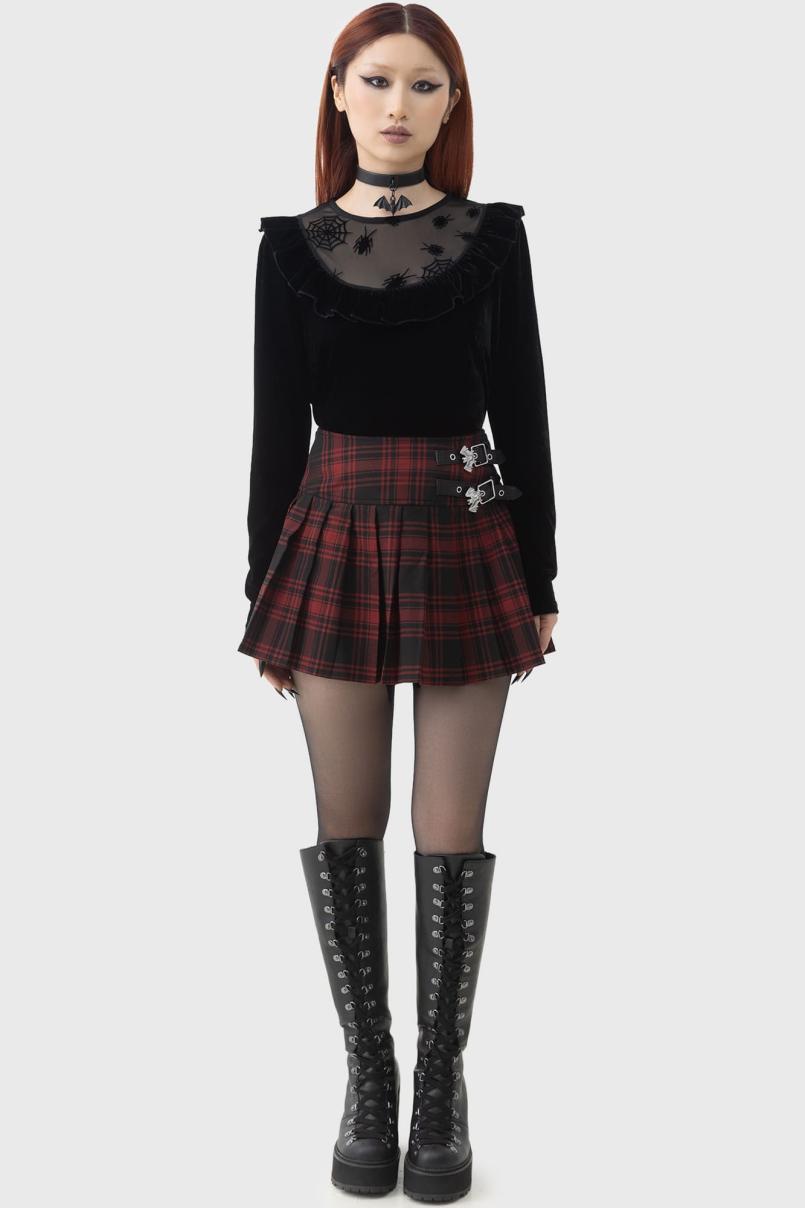 Women Long Sleeves | Killstar Here Lies Beetlejuice Long Sleeve Top