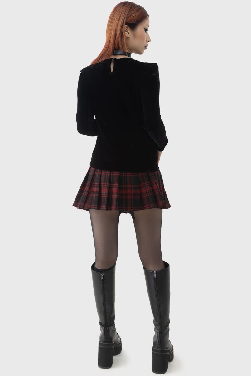 Women Long Sleeves | Killstar Here Lies Beetlejuice Long Sleeve Top