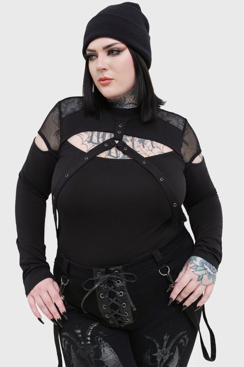 Women Long Sleeves | Killstar Miss Masher Top