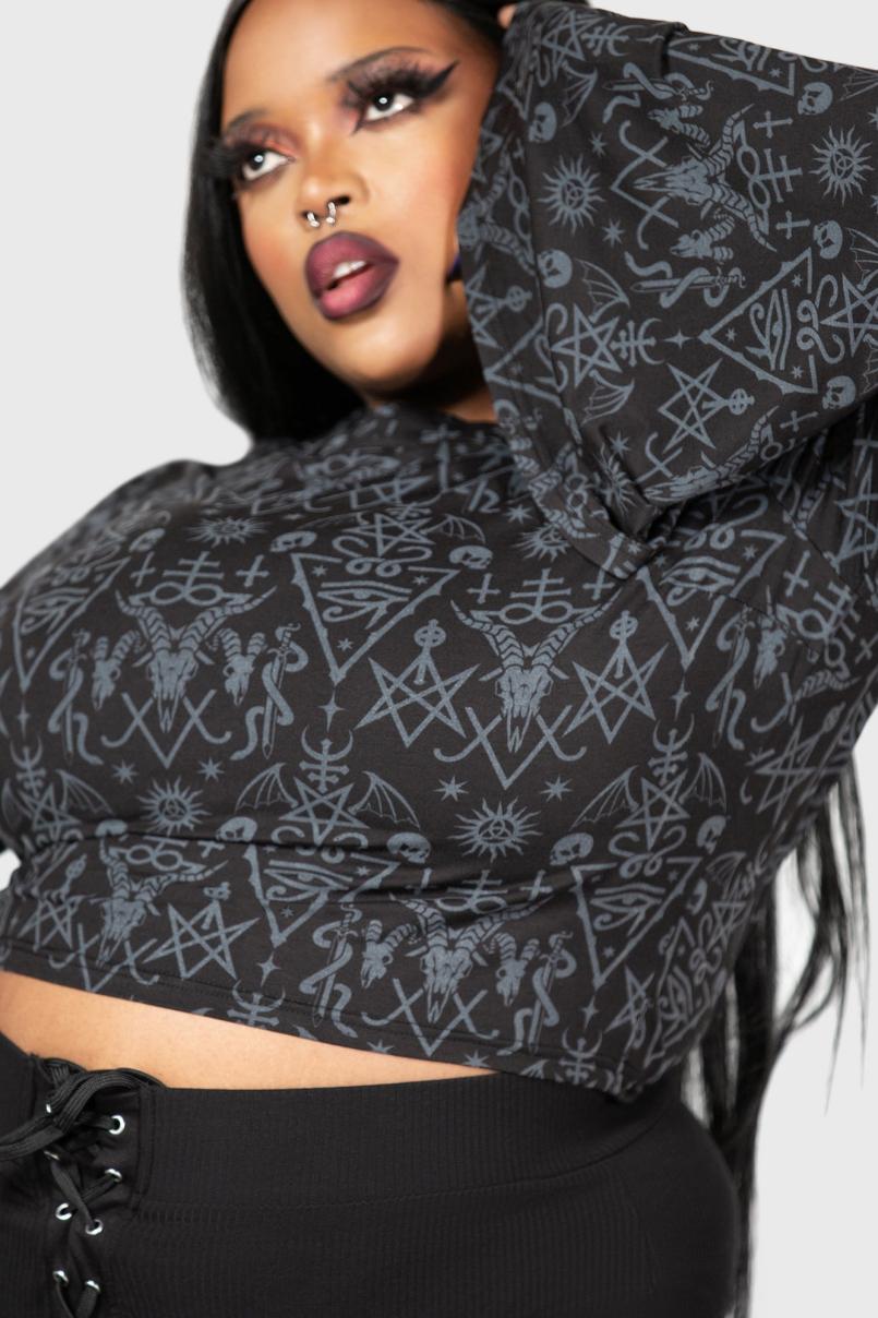 Women Long Sleeves | Killstar Nightmagick Top