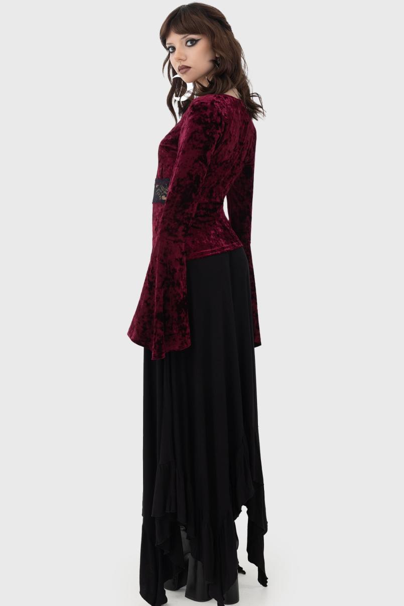 Women Long Sleeves | Killstar Rosethorn Top