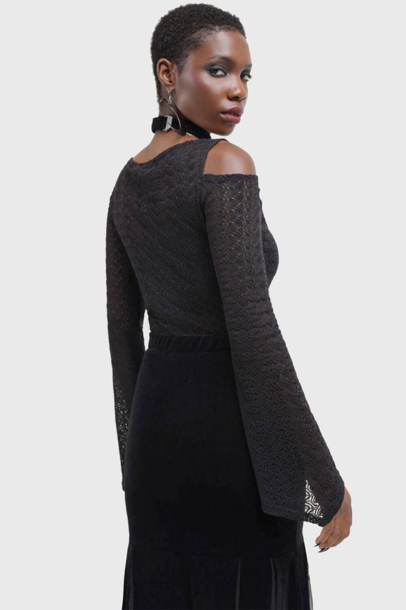 Women Long Sleeves | Killstar Sombrous Top