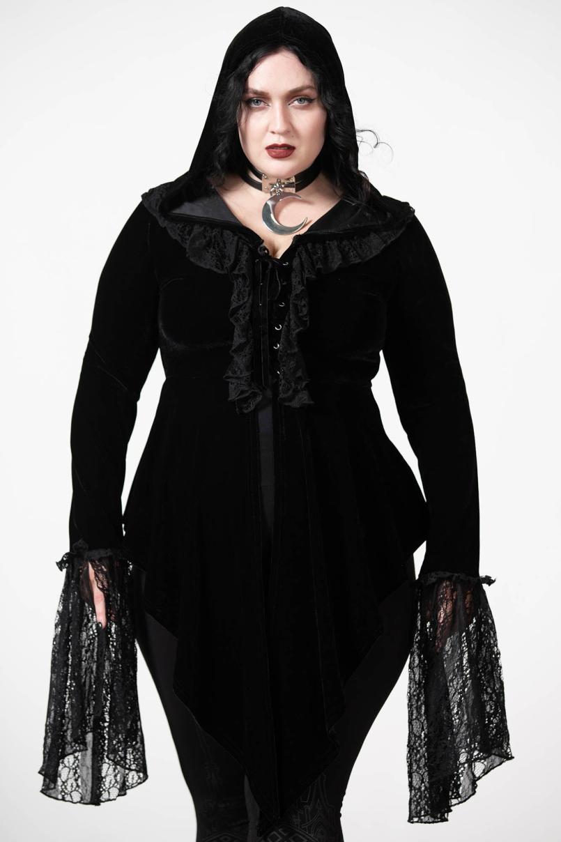 Women Long Sleeves | Killstar Weira Hooded Top